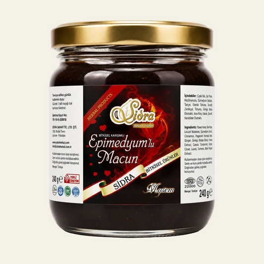 Sidra Epimedyumlu Macun Big Jar (Red) 240g