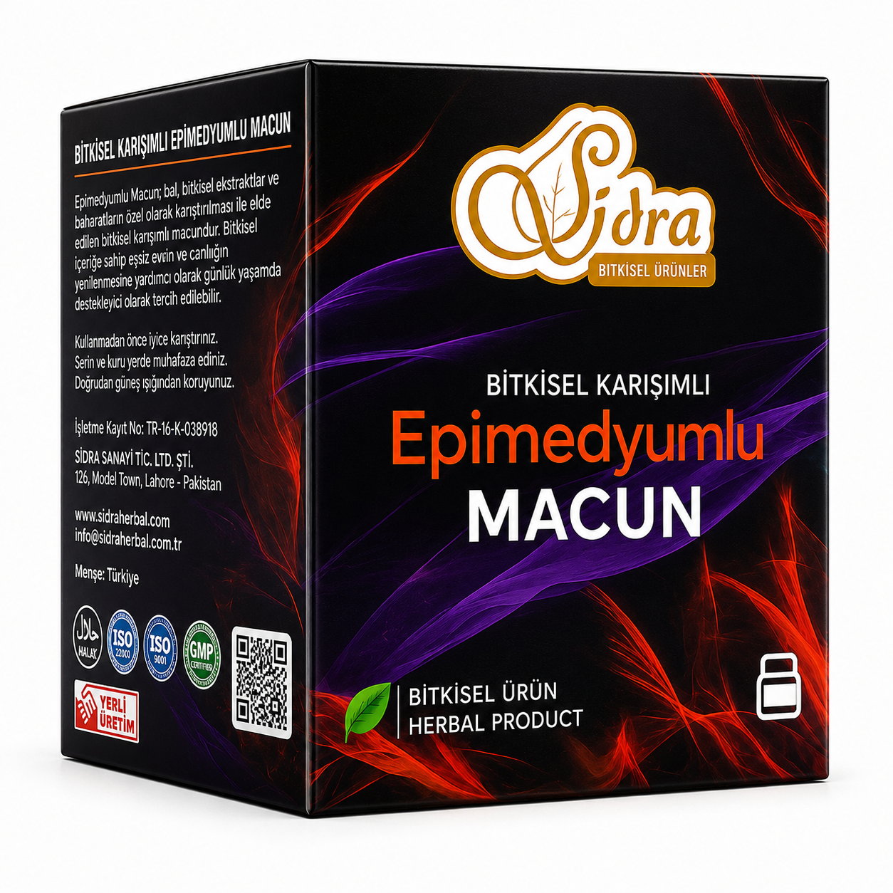 Sidra Epimedyumlu Macun Small Jar (Blue) 43g