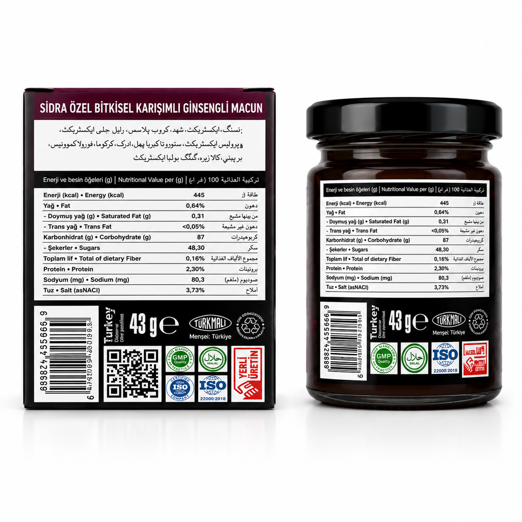 Sidra Maximum Power Small Jar 43g