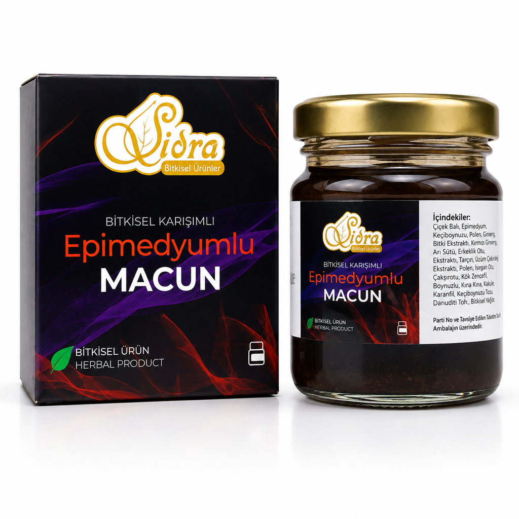 Sidra Epimedyumlu Macun Small Jar (Blue) 43g