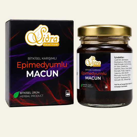 Sidra Epimedyumlu Macun Small Jar (Blue) 43g