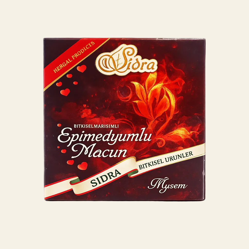 Sidra Epimedyumlu Macun Small Jar (Red) 43g