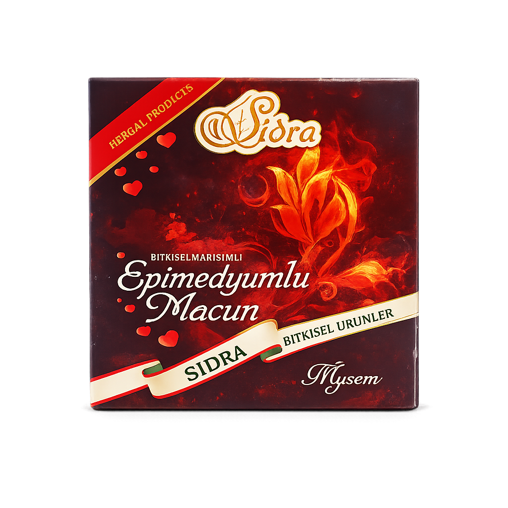 Sidra Epimedyumlu Macun Small Jar (Red) 43g
