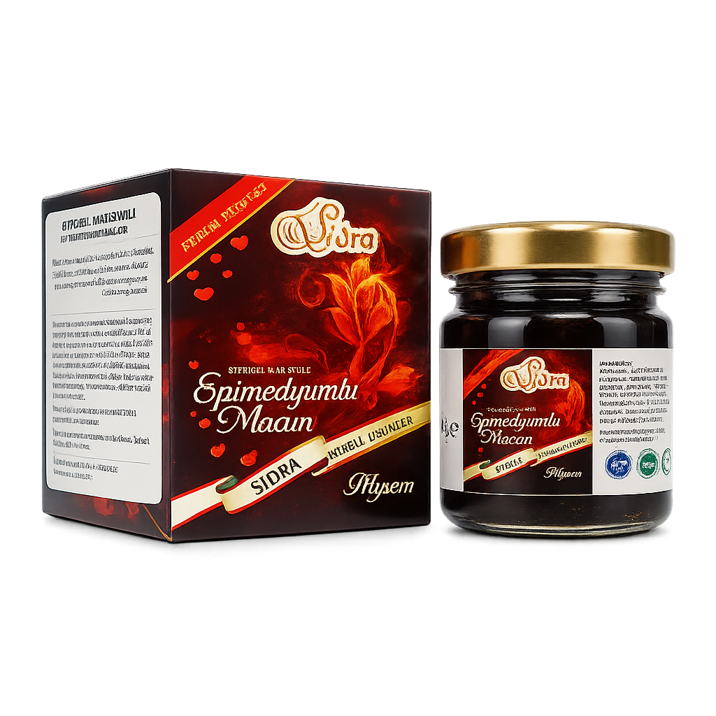 Sidra Epimedyumlu Macun Small Jar (Red) 43g