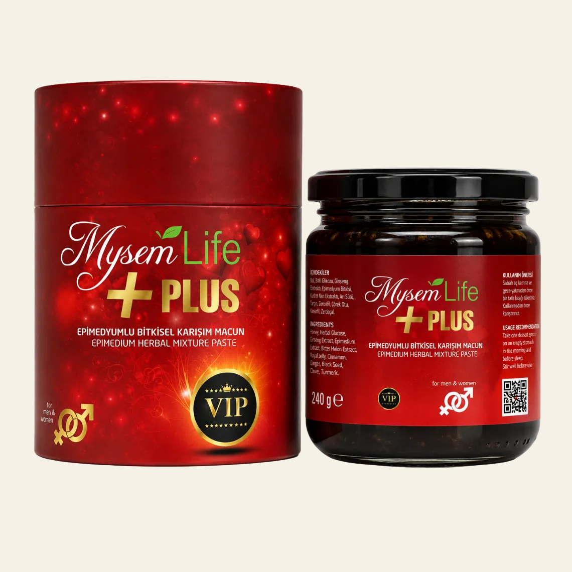 Mysem Life Plus+ Big Jar 240g