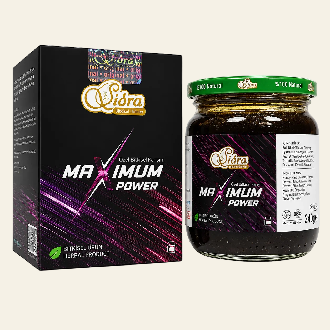 Sidra Maximum Power Big Jar 240g