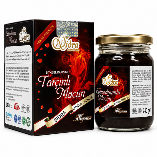Sidra Epimedyumlu Macun Big Jar (Red) 240g