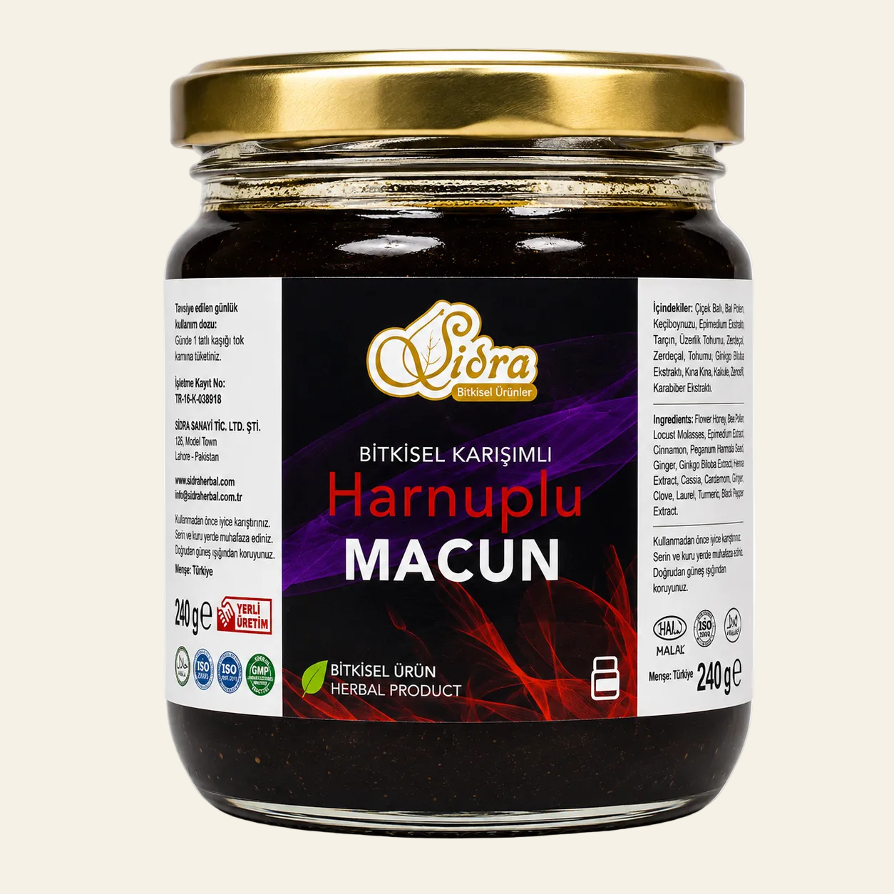Sidra Harnuplu Macun Big Jar (Blue) 240g