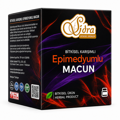 Sidra Epimedyumlu Macun Small Jar (Blue) 43g